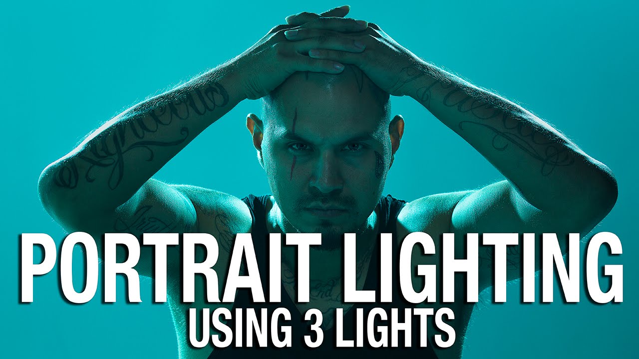 Blue Rim Light, a Snoot, and a Piece of Foam: How Three Lights Can Build a Moody Portrait