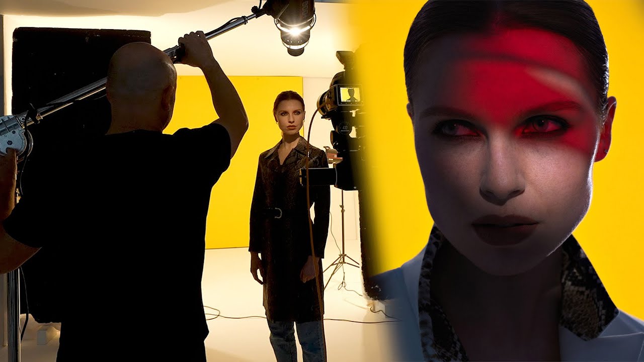 How Karl Taylor Builds a Portrait From Nothing: V-Flats, Bare Bulbs, and a Wine Rack