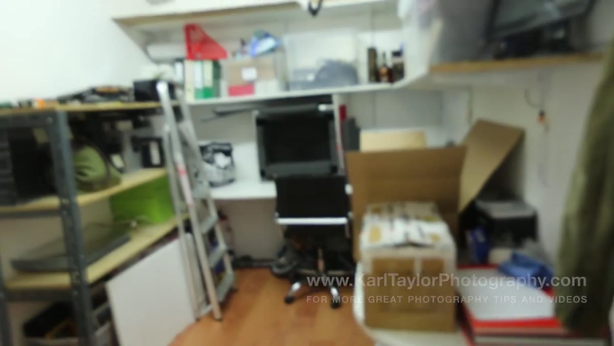 Overflow equipment room packed with gear and supplies