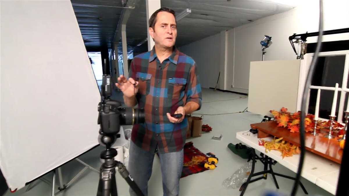 Intervalometer set to 5-second intervals on camera